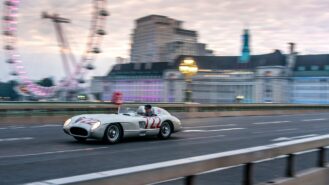 Video: Final blast for Stirling Moss’s Mille Miglia-winning Mercedes 300 SLR