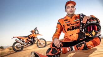 Petrucci’s daunting Dakar debut: ‘I’m scared, but also really excited’