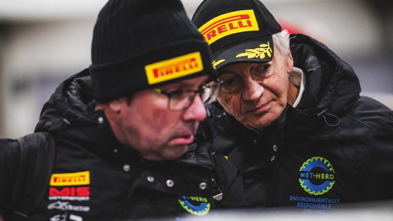 Tony Jardine and Allan Harryman in 2021 Roger Albert Clark Rally