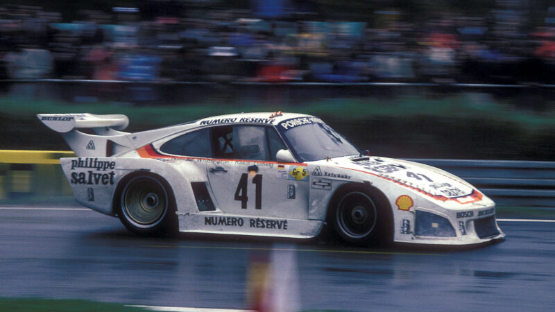 AUTO - GT 1979 - LE MANS 24 HOURS 1979 - PHOTO : DPPI KLAUS LUDWIG : PORSCHE 935 - ACTION