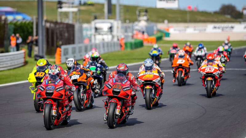 2021 MotoGP Misano start