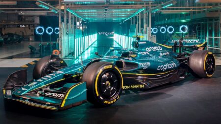 Aston Martin reveals AMR22 F1 car ahead of 2022 season
