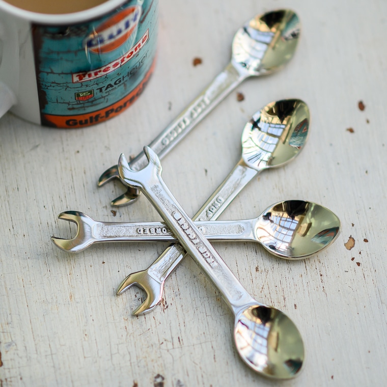 Spanner Cutlery | Set of 4 teaspoons