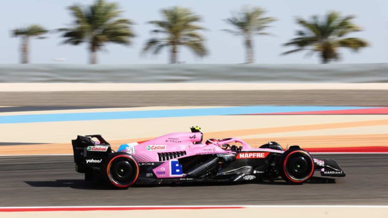 Esteban Ocon, FP1 2022 Bahrain GP