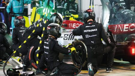 Mercedes gambling with a poor hand