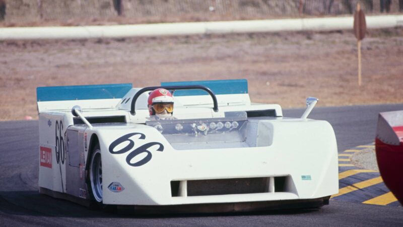 Vic Elford in Chaparral 2J at Laguna Seca