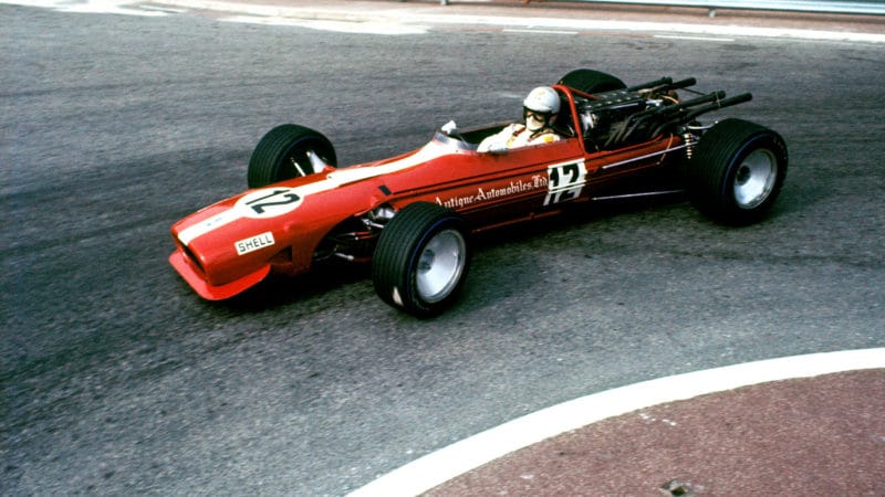 Vic Elford in Cooper Maserati at Monaco GP 1969