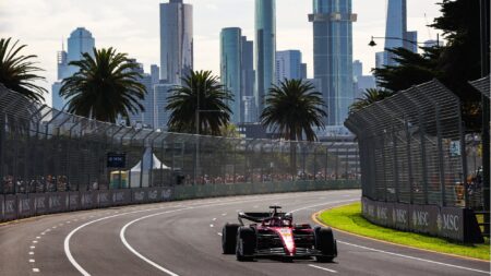 Leclerc fastest as Vettel swaps Aston for scooter: Australian GP Friday practice