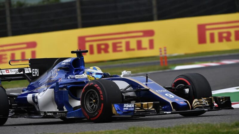 Marcus Ericsson (Sauber-Ferrari) during practice before the 2017 Japanese Grand Prix in Suzuka. Photo: Grand Prix Photo