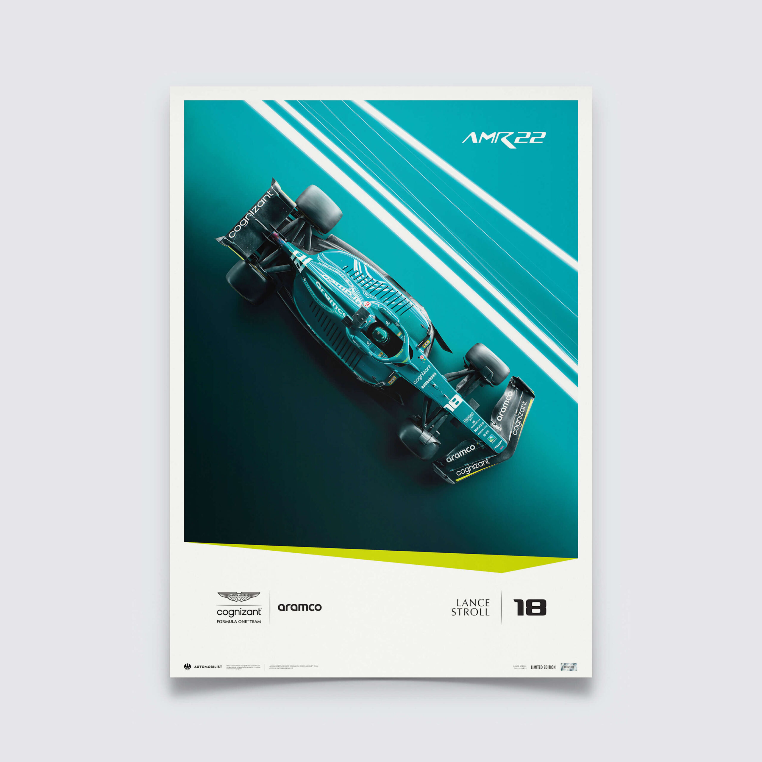 Aston Martin Aramco Cognizant Formula 1 Team - Lance Stroll - 2022 | Limited Edition
