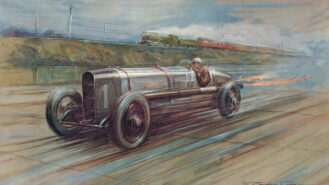 Brooklands celebrates 350hp Sunbeam and landmark speed record