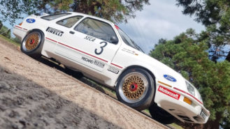 Ultra rare Ford ‘Sierra-that-wasn’t’ Group A touring car goes up for sale