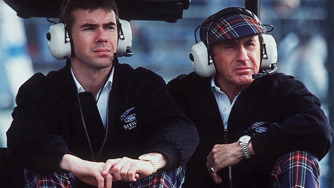 Paul and Jackie Stewart