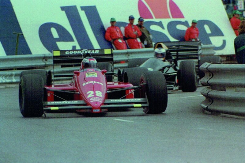 Gerhard Berger in the 1988 Monaco Grand Prix