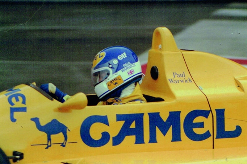 Paul Warwick in the 1988 Monaco Grand Prix F3 support race
