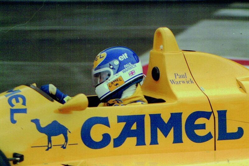 Paul Warwick in the 1988 Monaco Grand Prix F3 support race