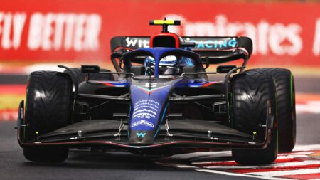 Last-minute Latifi leads wet FP3 before 2022 Hungarian GP qualifying