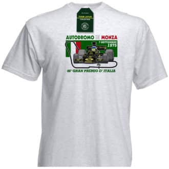 Product image for Official Licensed JPS Lotus 72 Monza 1975 T-Shirt
