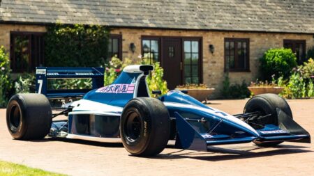 David Brabham’s eponymous BT59 F1 car goes up for sale