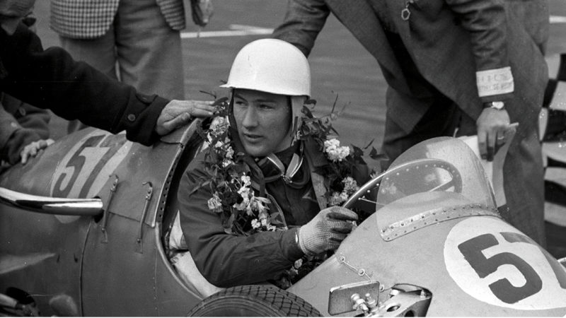 Stirling Moss at Goodwood in 1951
