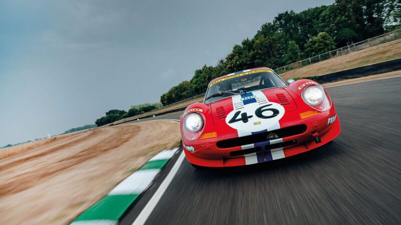 Kit à Monter JIELGE – Ferrari Dino 246 SP Le Mans 1962 – Échelle 1:43 – Résine (Ref 15b)