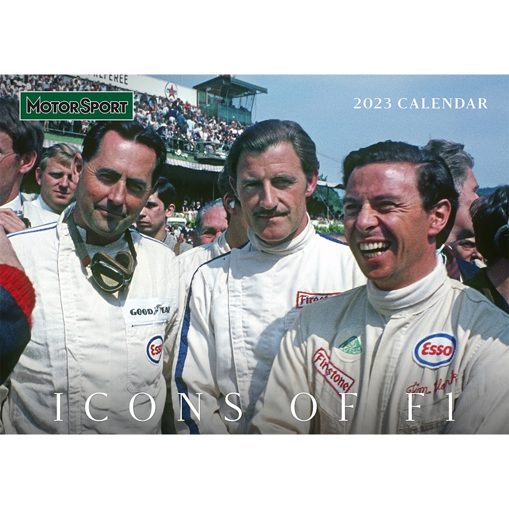 Official Motor Sport Magazine F1 Icons Wall Calendar | 2023