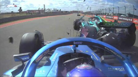 Stroll penalised for Alonso collision ‘where it all went wrong’