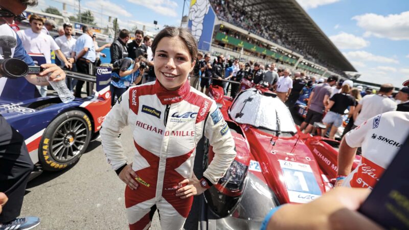 Lilou Wadoux at Le Mans