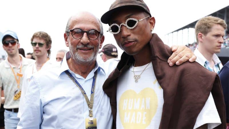 Pharrell Williams with Richard Mille