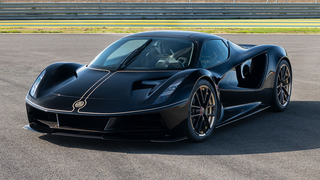 Emerson Fittipaldi launches special edition Lotus Evija hypercar