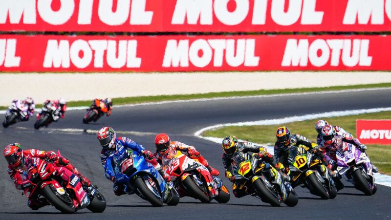 2022 Australian GP Motot GP race