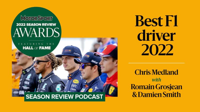 Season review awards best driver podcast