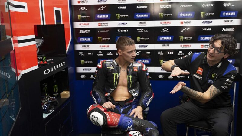 Yamaha MotoGP rider Fabio Quartararo