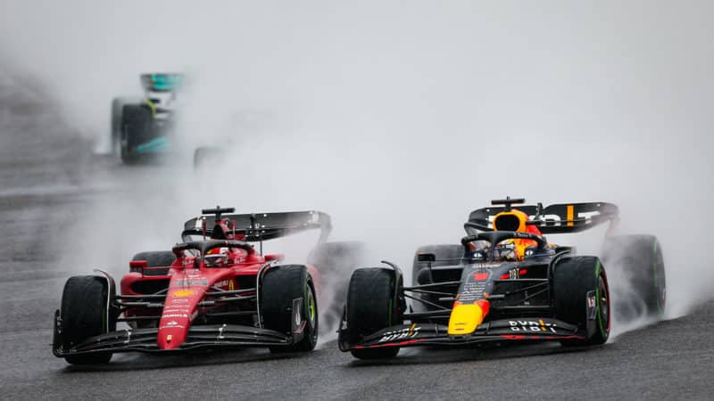 2 2022 Red Bull F1 driver Max Verstappen celebrates winning the F1 title