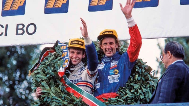 Brun’s win came at Imola, 1984, with Stefan Bellof