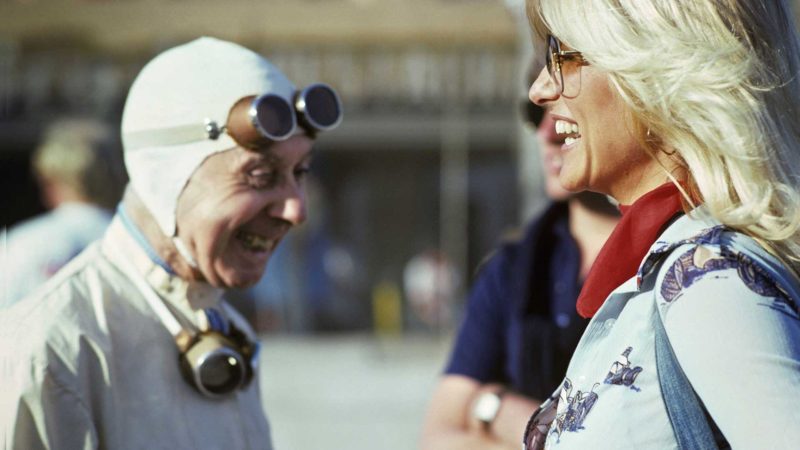 Dreyfus at Long Beach with Linda Vaughn