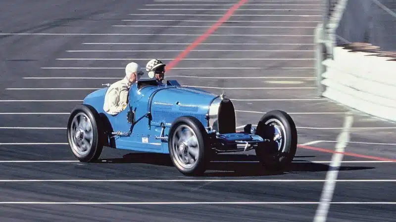 Dreyfus’s racing in the Bugatti