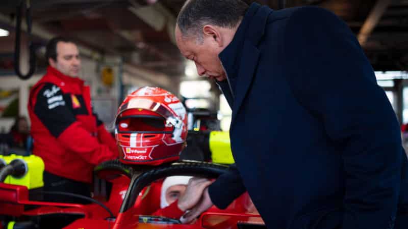 Ferrari F1 team boss Fred Vasseur