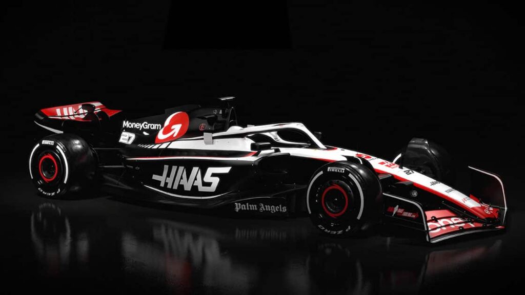 Haas 2023 F1 car 3