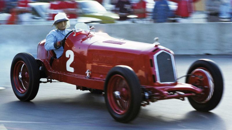 Hill racing in the Monza