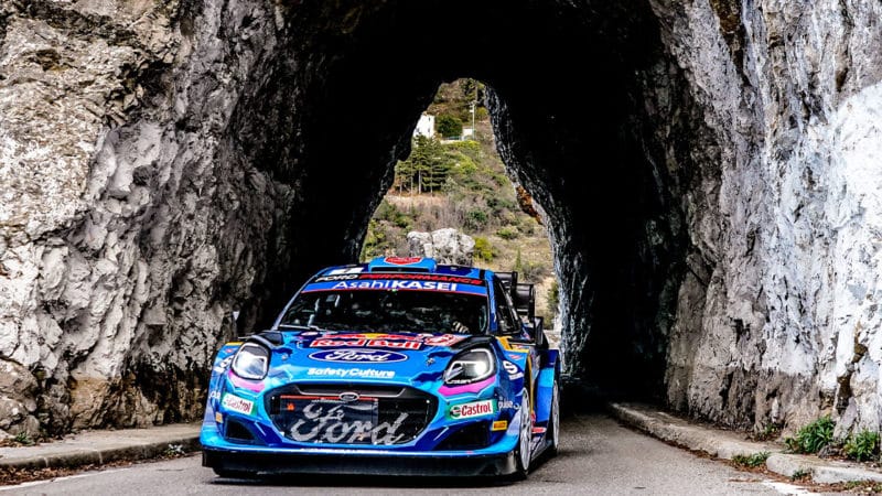 Loubet M-Sport Ford WRC driver Monte Carlo Rally 2023