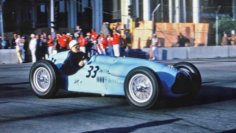 Maurice Trintingnant in Briggs Cunningham’s 1952