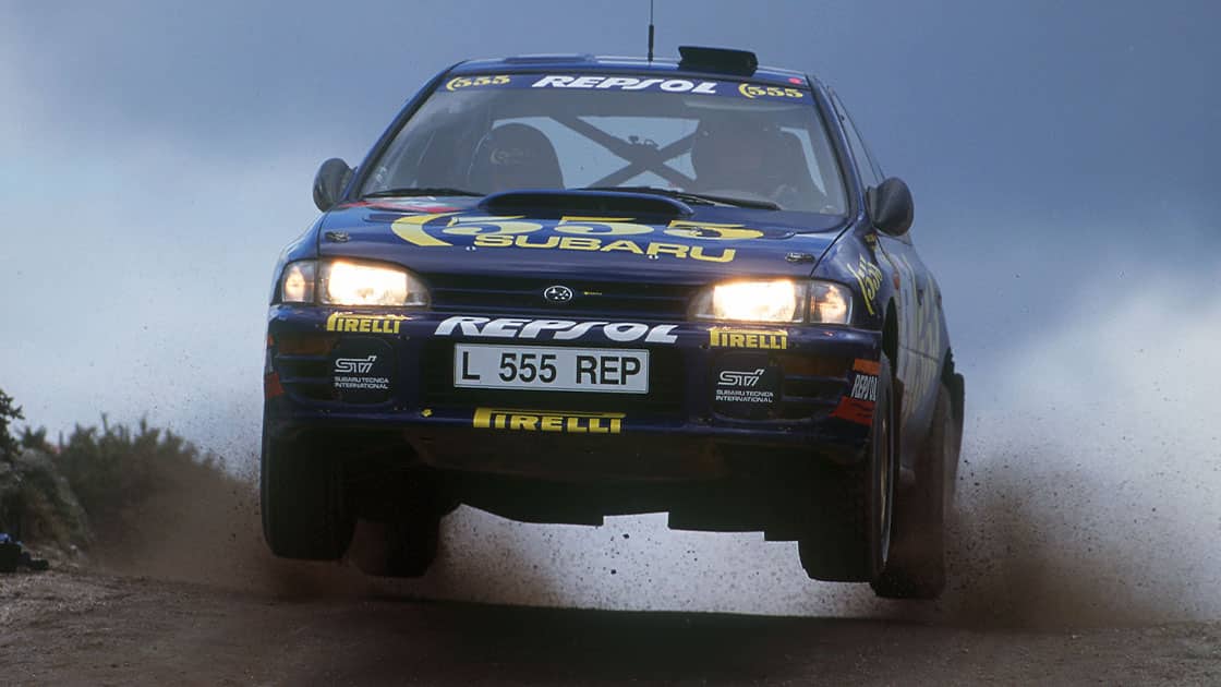 RALLY MAKES SERIES SUBARU'95 孤高の挑戦者 McRae's incredible Subaru Impreza WRC: 'It's up there with