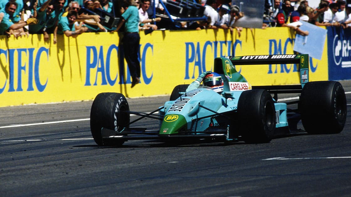 自動車 LEYTON HOUSE CG901B Swedish rockstar restores Newey's breakthrough Leyton House F1 car