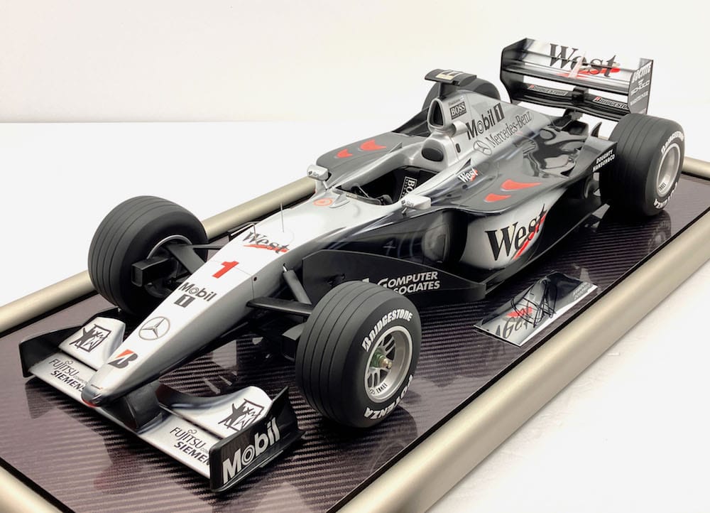 Mika Hakkinen, 1/8 scale McLaren MP4/14 by Aspect