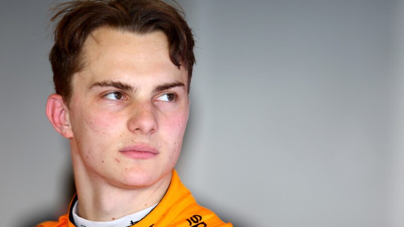 Oscar Piastri portrait during 2022 Abu Dhabi F1 test