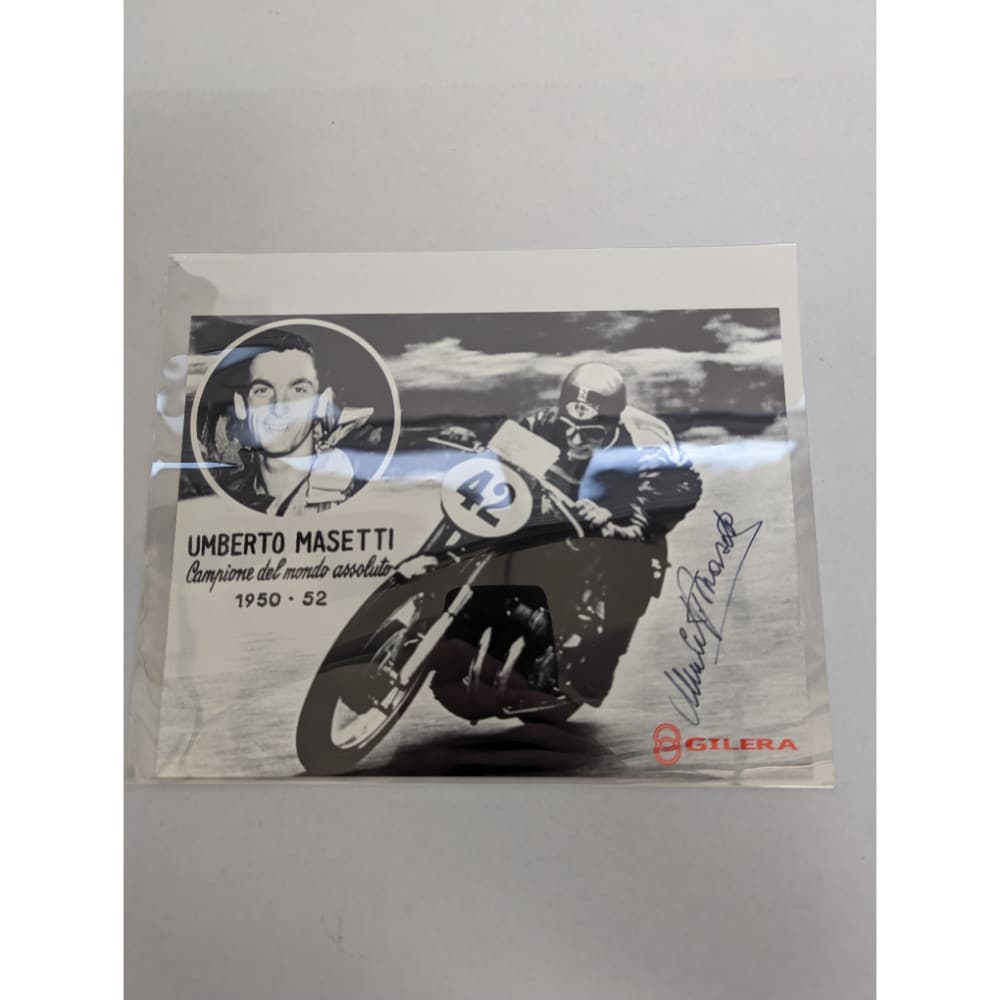 Vintage Signed Umberto Masetti Photograph
