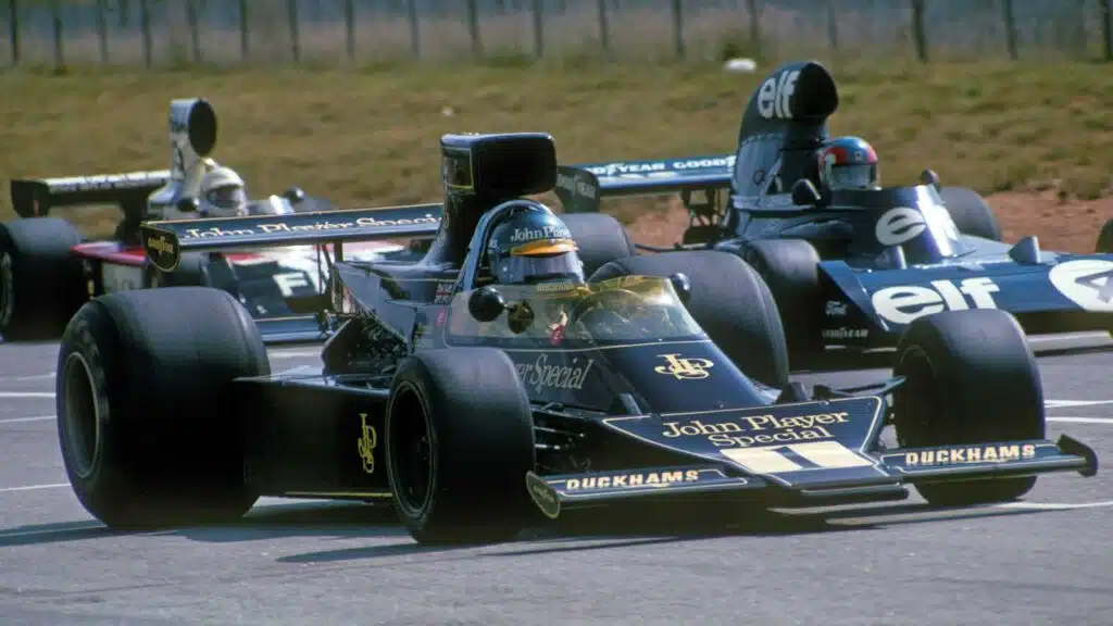 Ronnie Peterson at the 1974 South African GP