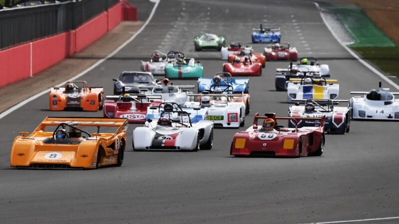 Can-Am cars in HSCC Thundersports