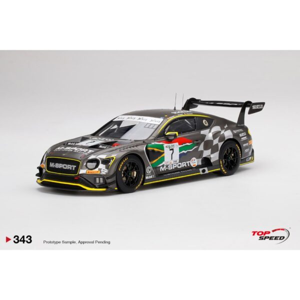 1/18 Scale Bentley Continental GT3 No.7 2020 Intercontinental GT